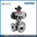 COVNA 8 polegadas WCB flangeado válvula de esfera pneumática trunnion fabricados na China